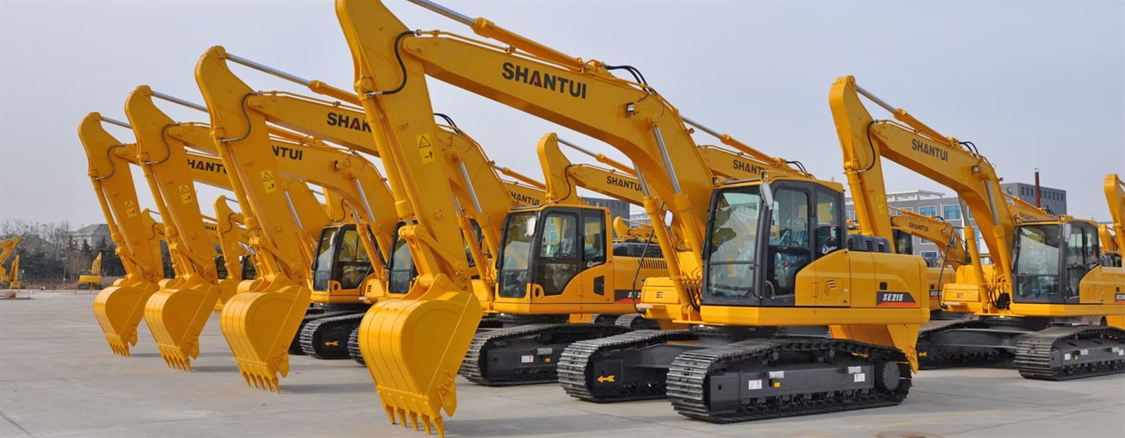 Máy xúc đào Shantui Việt Nam