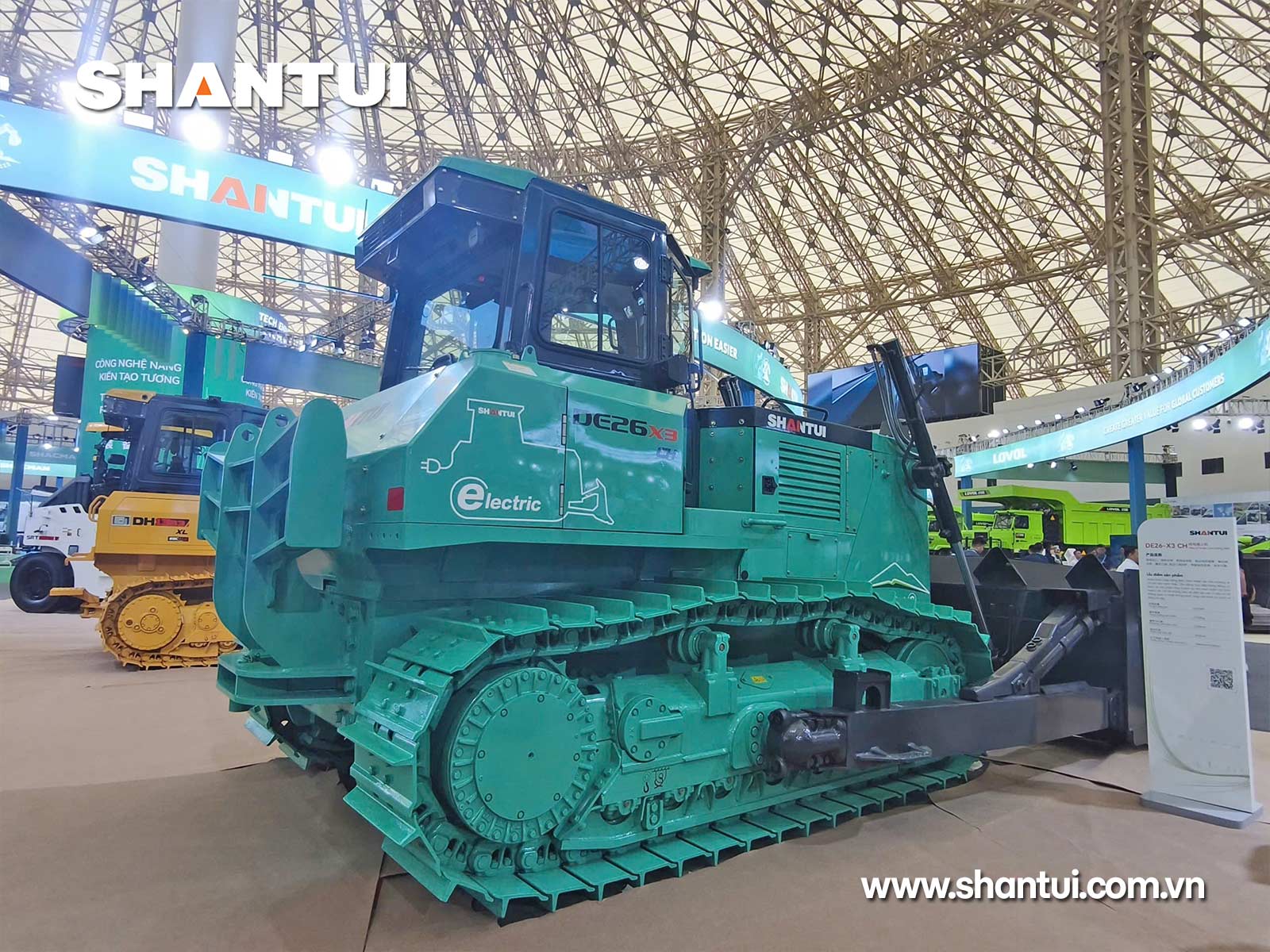 Máy ủi điện DE26-X3 (Pure Electric Bulldozer)