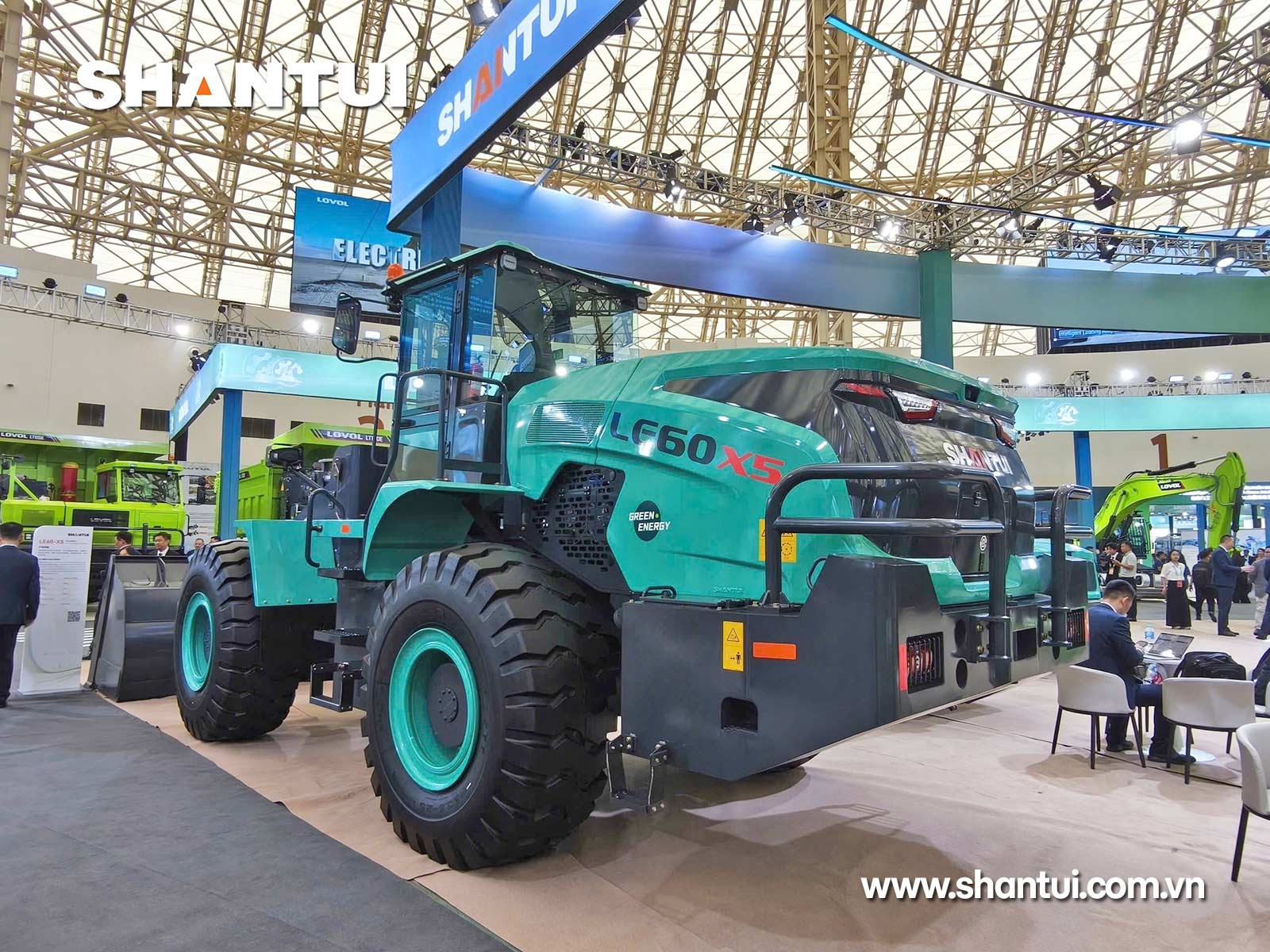 Máy xúc lật điện LE20-X5, LE39-X5, LE60-X5, LE70-X5 (Pure Electric Loader)