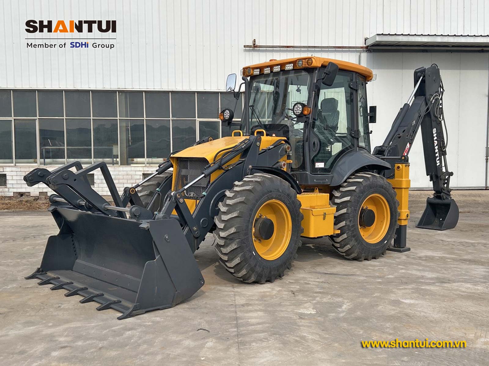 Máy xúc đào liên hợp Shantui BL75C