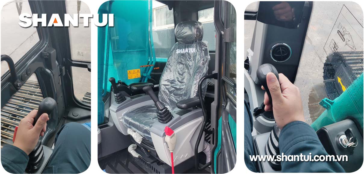  Máy xúc điện chạy bằng pin Shantui EE225 22 tấn