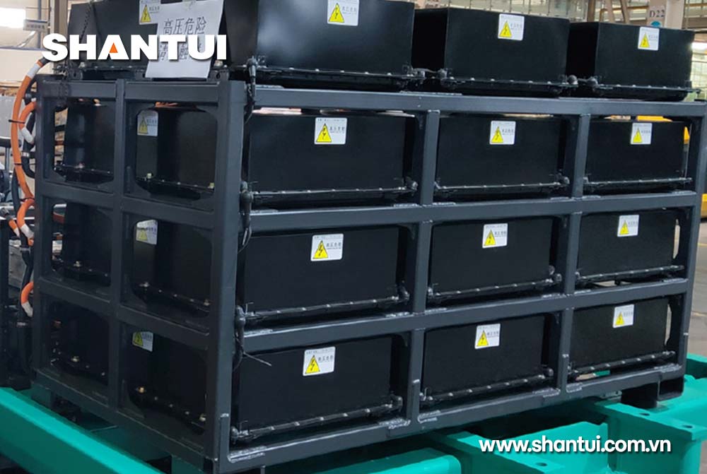  Máy xúc điện chạy bằng pin Shantui EE225