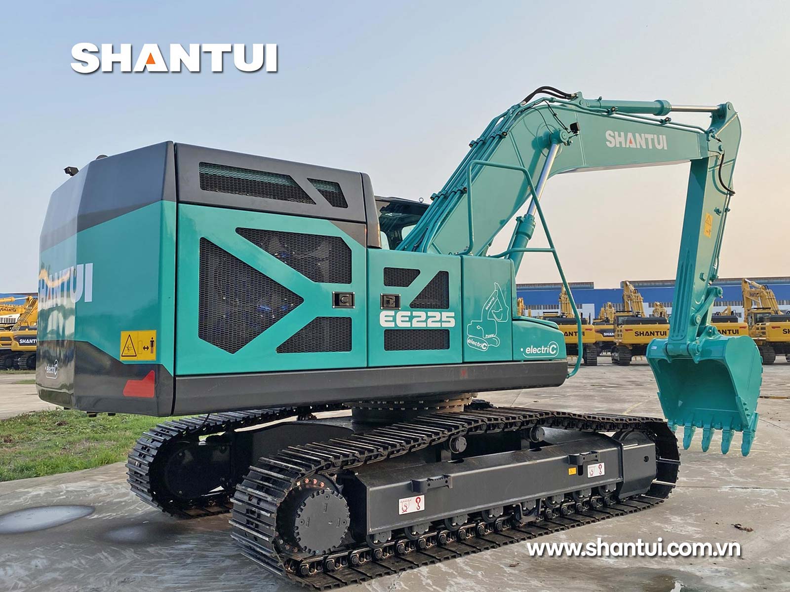 Máy xúc điện SHANTUI EE225 