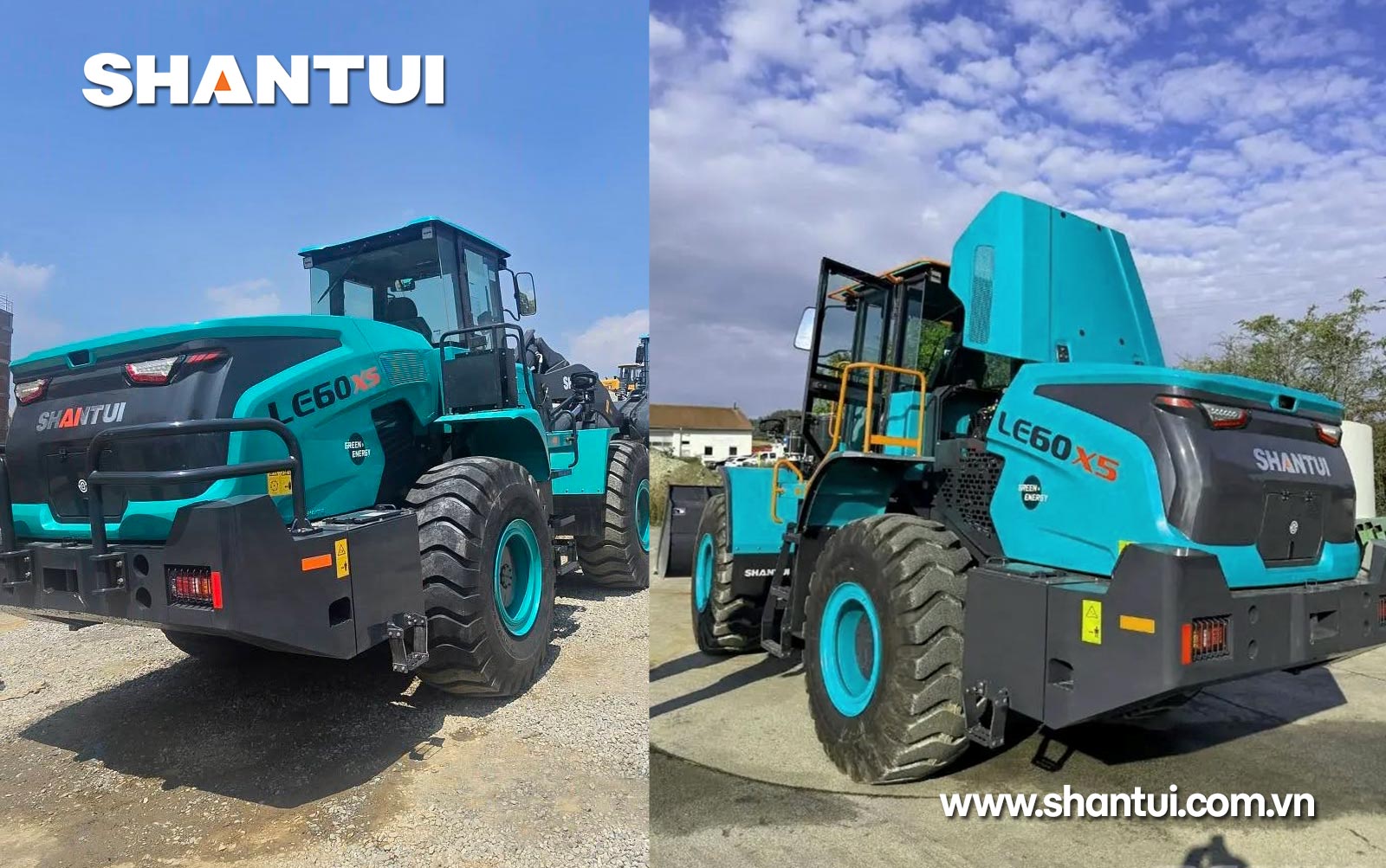 Máy xúc lật điện thuần túy Shantui LE60-X5