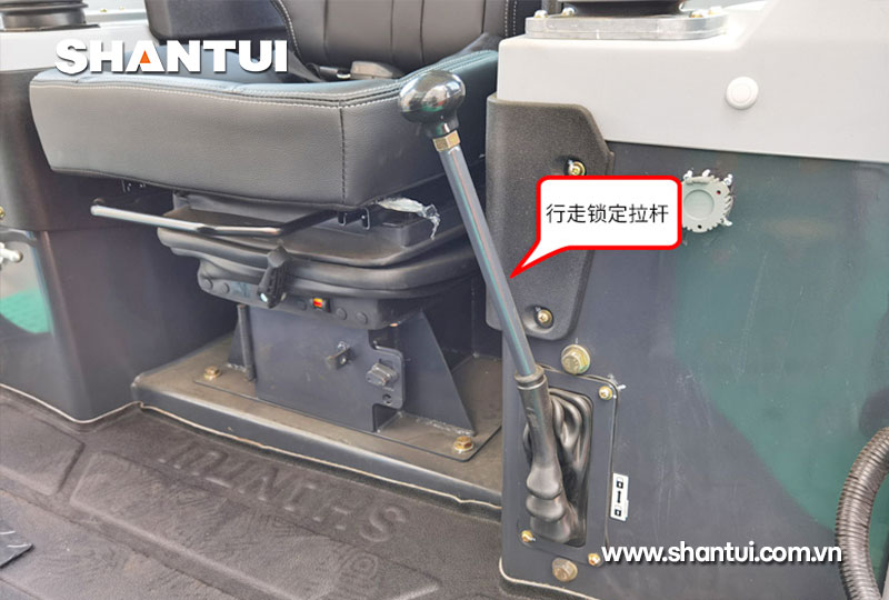 Hệ thống phanh máy ủi điện Shantui