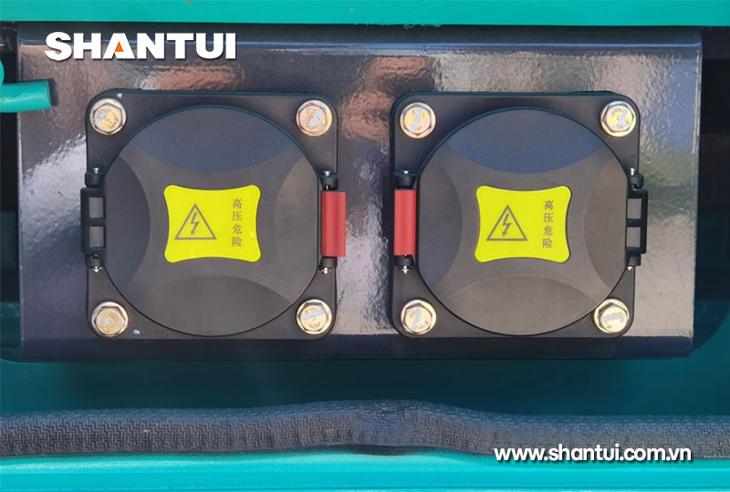 Máy ủi điện Shantui DE26-X2 chỗ sạc pin