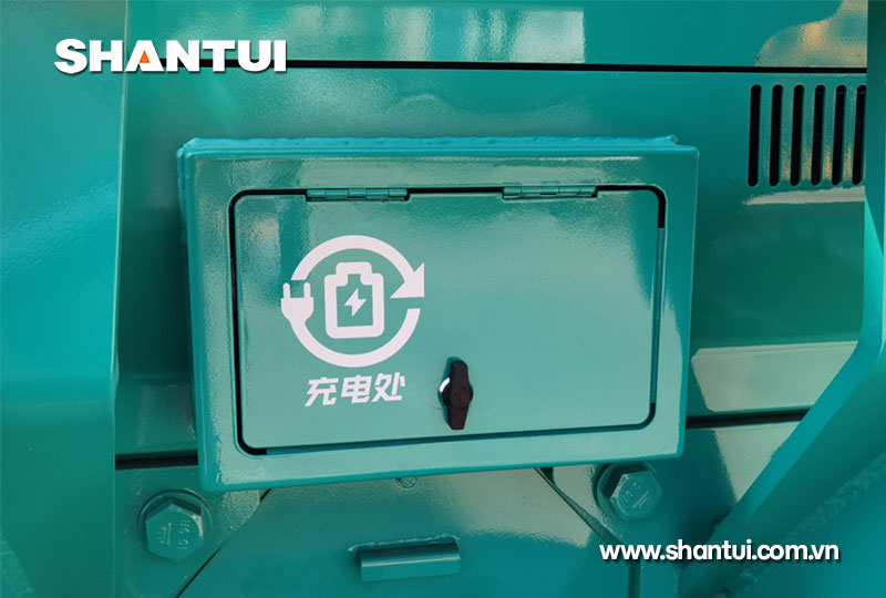 Máy ủi điện Shantui DE26-X2 chỗ sạc pin