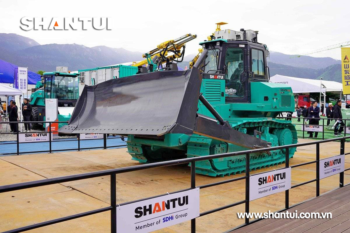 Máy ủi không người lái chạy điện Shantui DE26-X3 AI