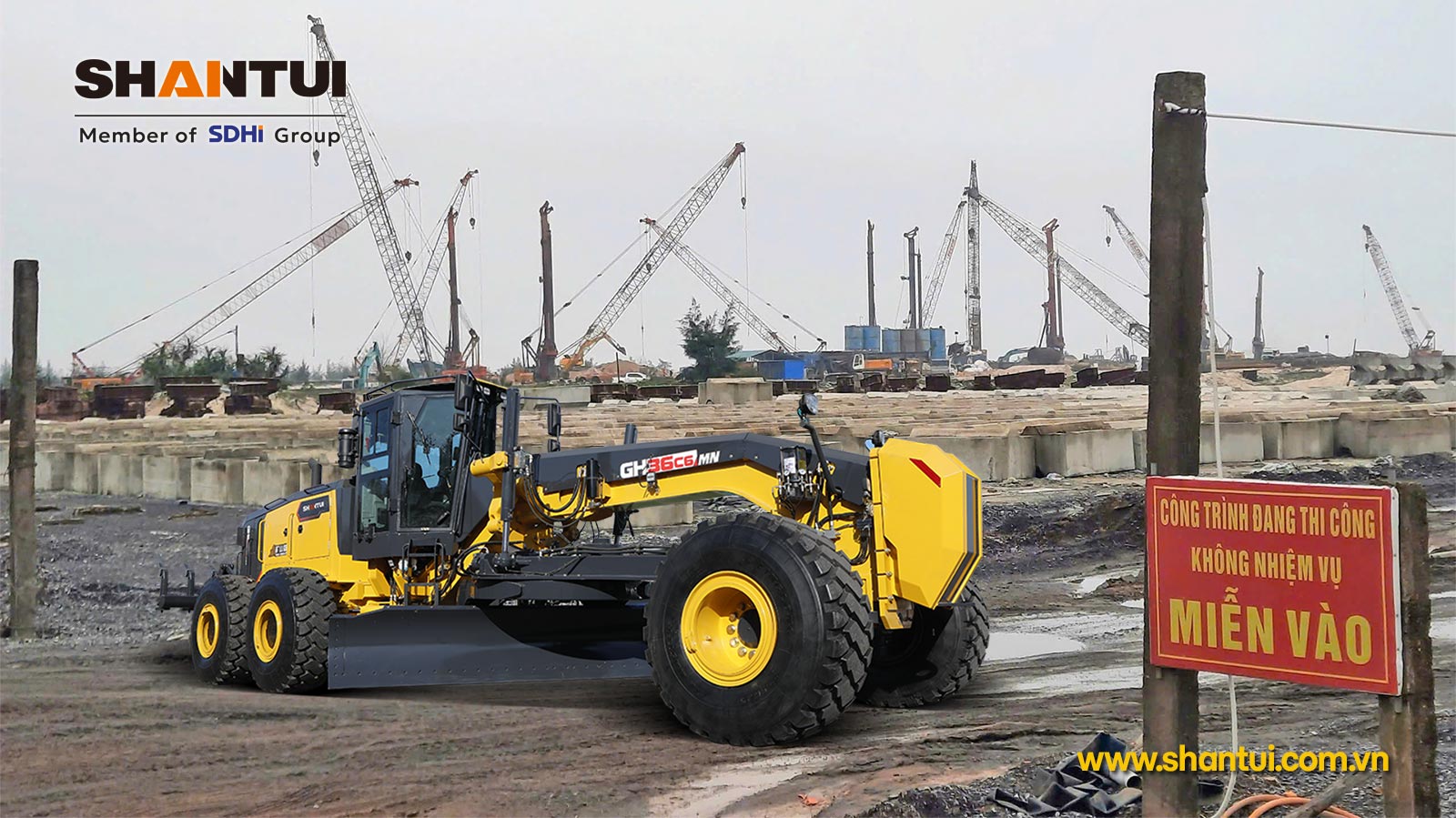 MÁY SAN GẠT SHANTUI GH36-C6