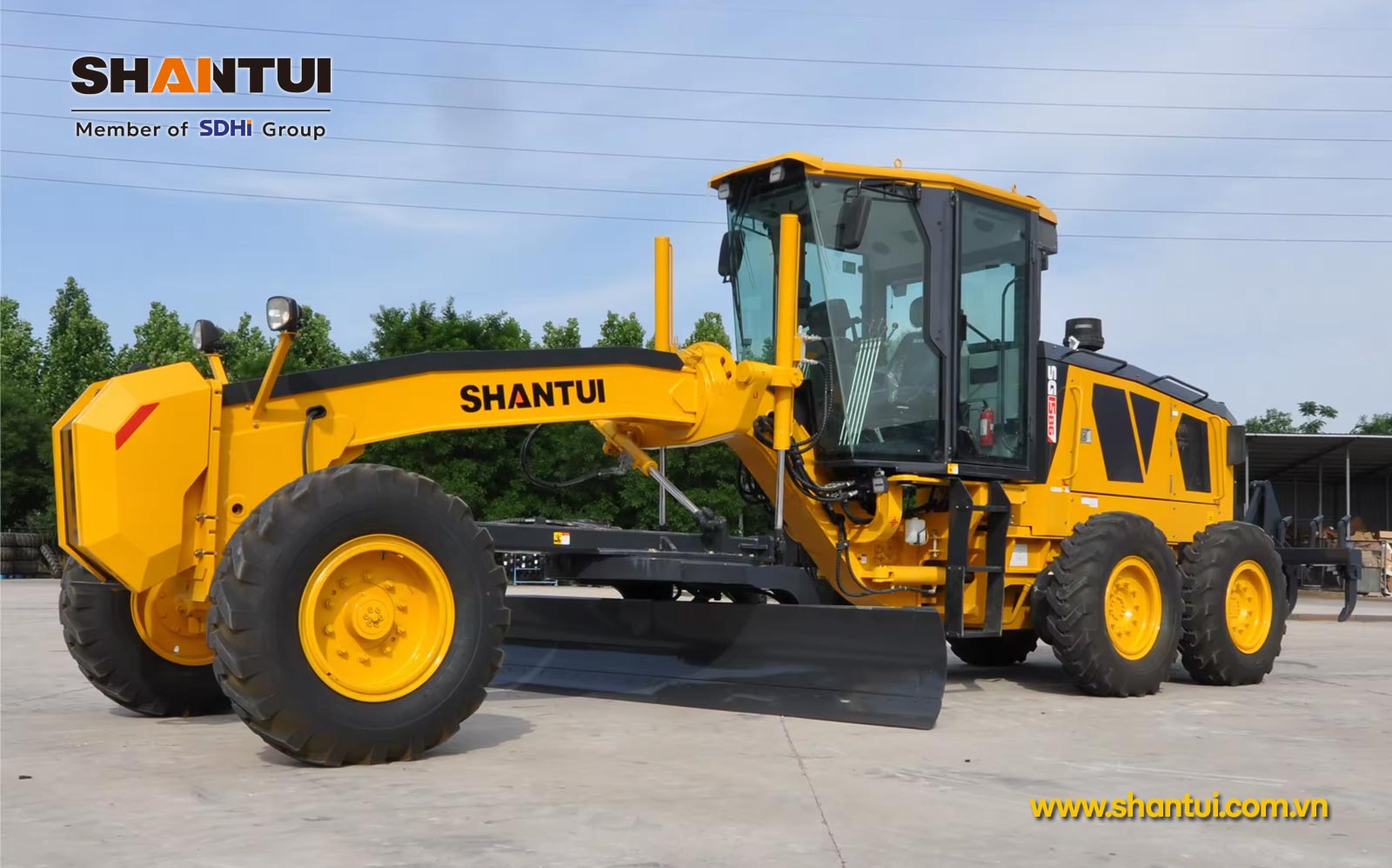 Máy san gạt Shantui SG15-B6 13 tấn | Trung Quốc
