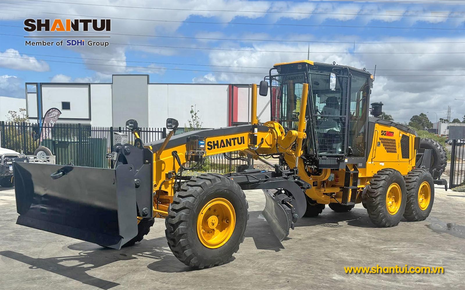 Máy san gạt Shantui SG15-C6 14 tấn | Trung Quốc