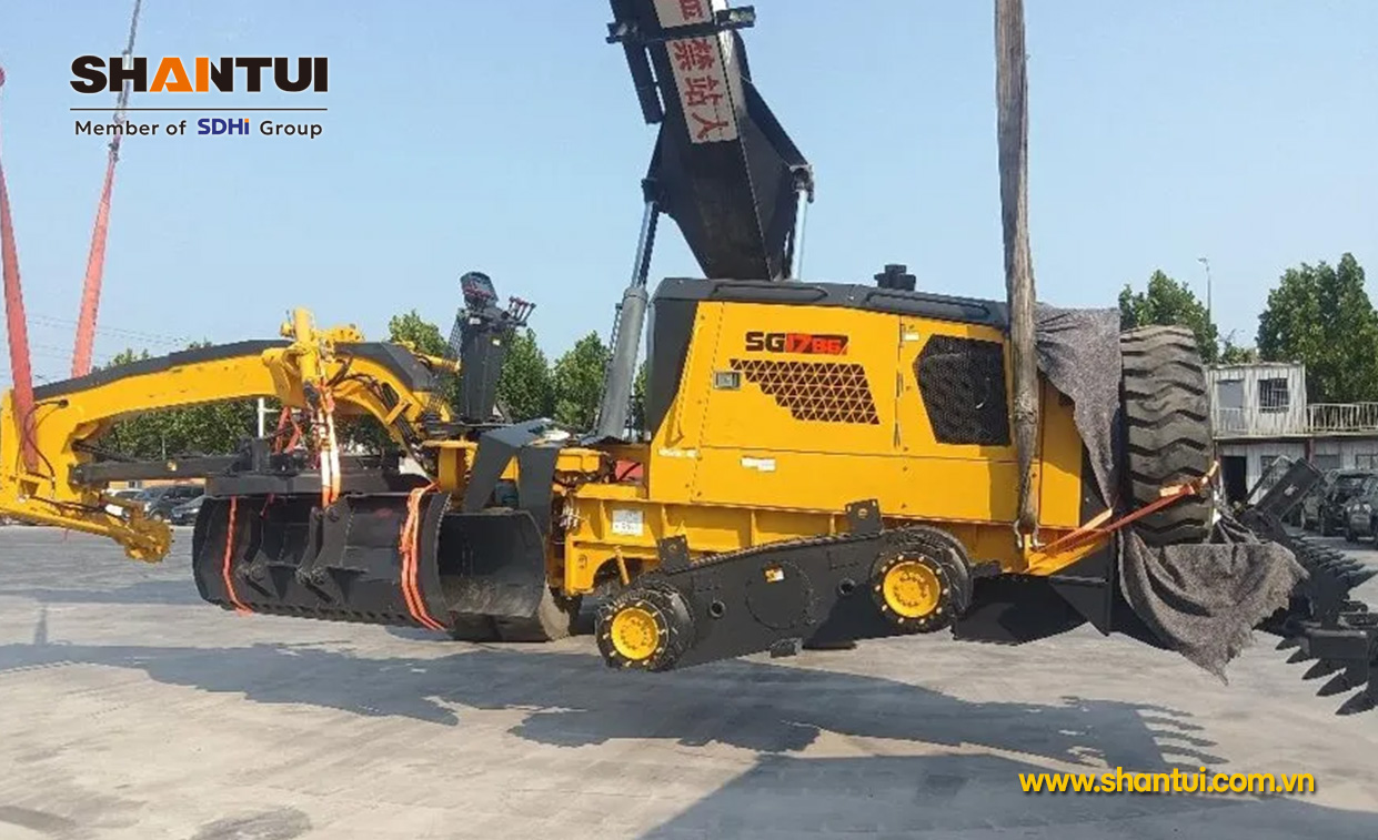 Máy san gạt Shantui SG17-B6(Weichai) | Trung Quốc