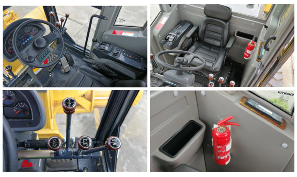 Cabin hạng sang Máy san gạt Shantui SG21-C5 17 tấn
