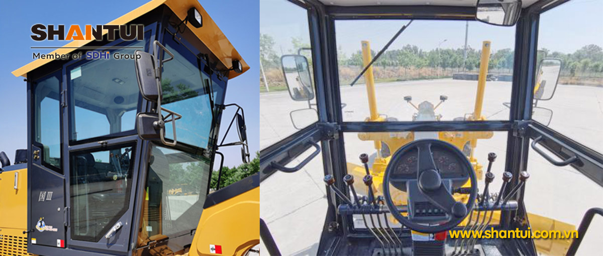 Cabin hạng sang Máy san gạt Shantui SG21-C5