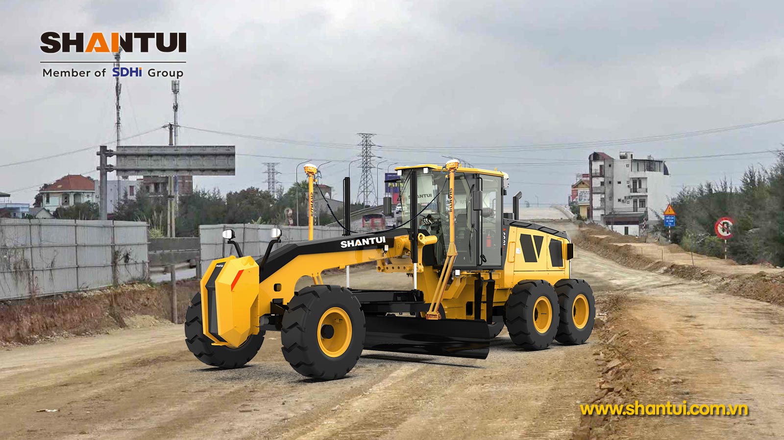 Máy san gạt Shantui SG21-C6 AWD EC | Trung Quốc