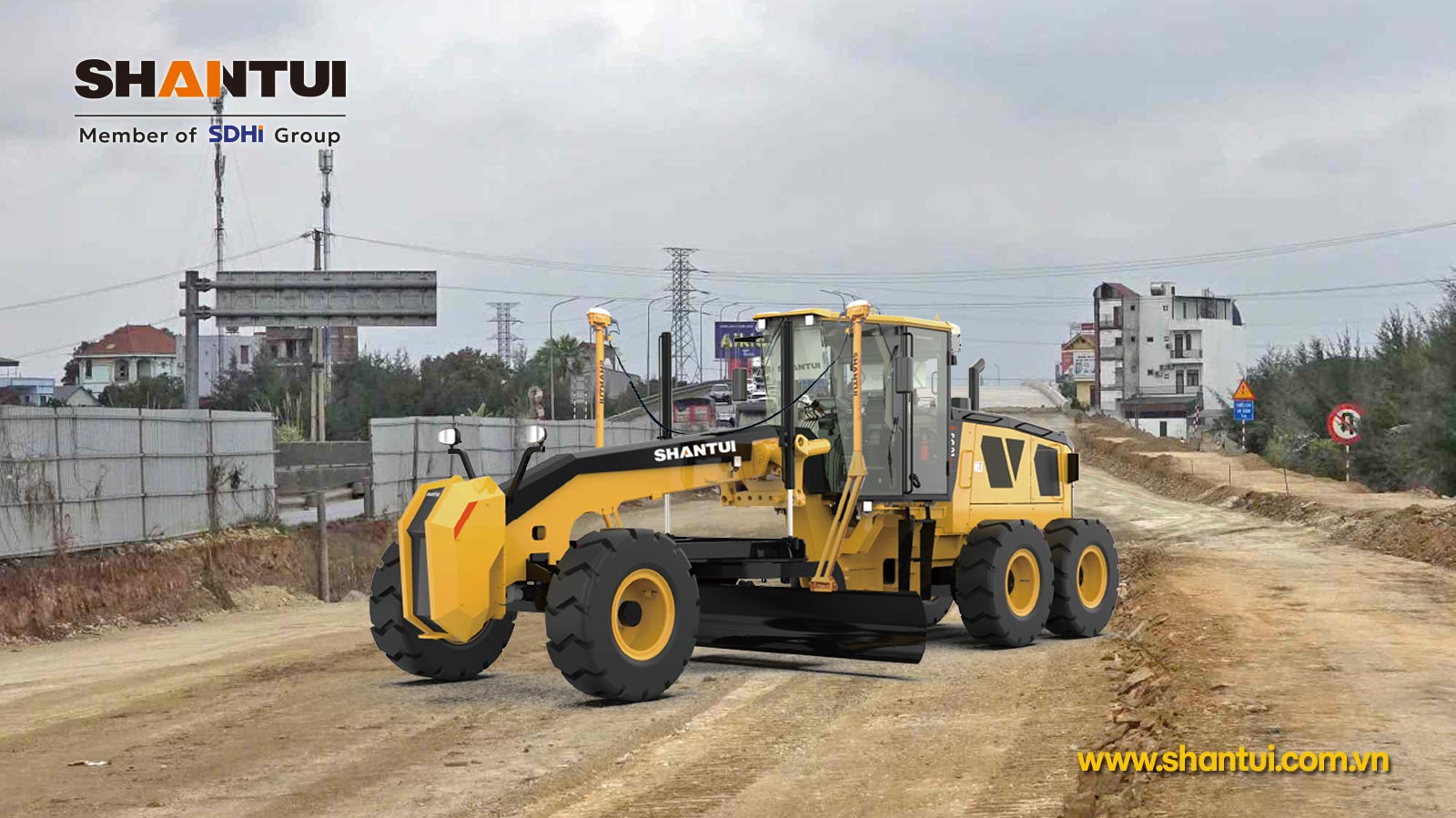 MÁY SAN GẠT SHANTUI SG21-Ci2 AWD