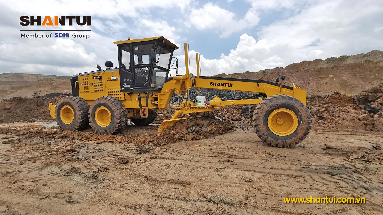 Máy san gạt Shantui SG27-C5 | Trung Quốc