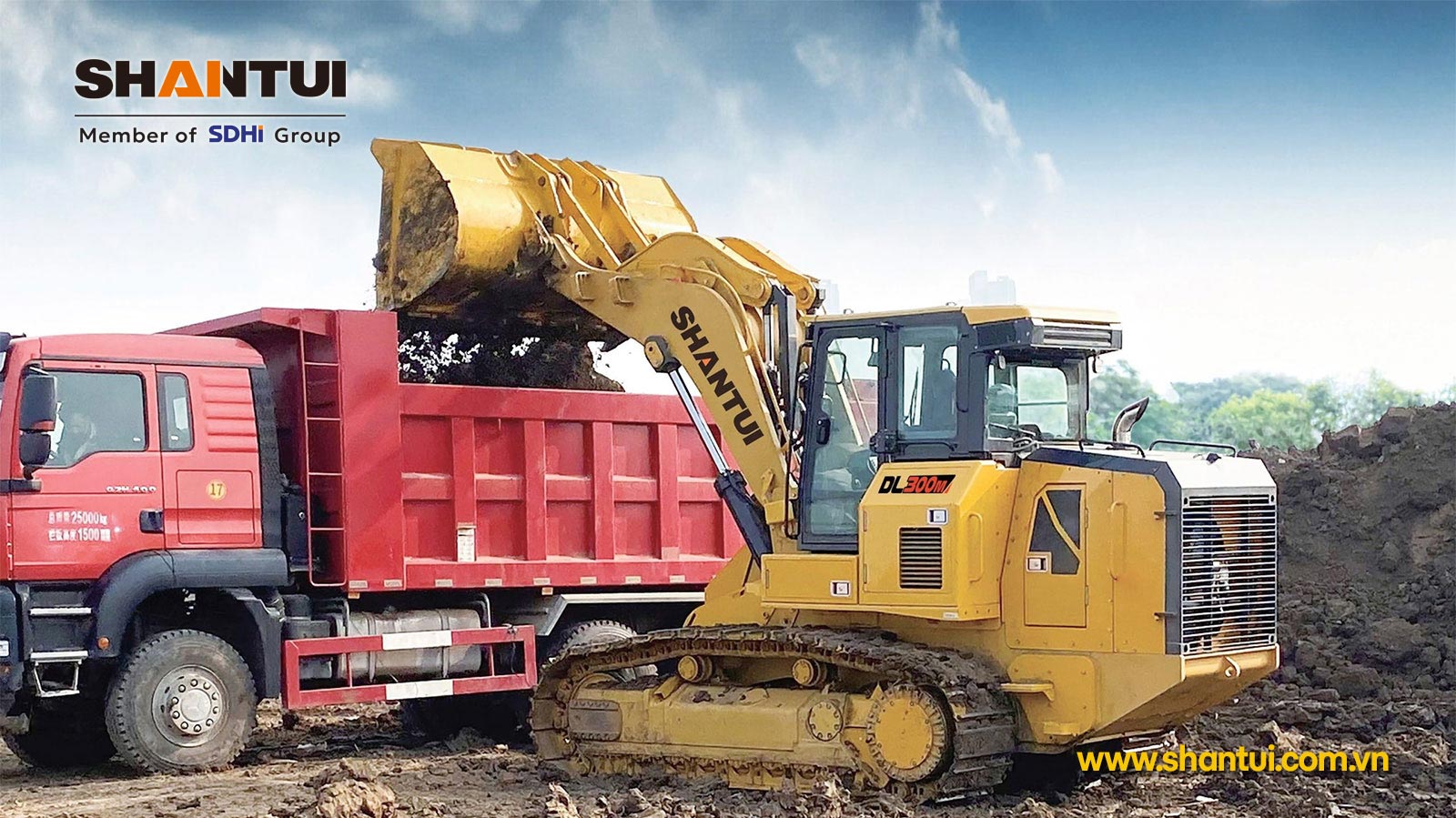 Máy ủi Shantui DL300-M 30 tấn, gàu 3.2m3 | Mico Group