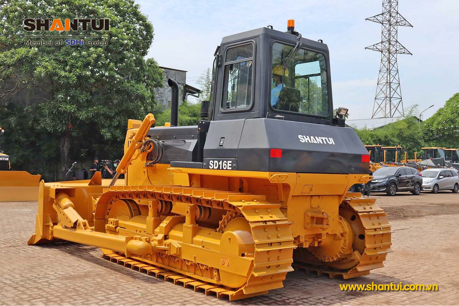 Máy ủi Shantui SD16E 16,81 tấn | Mico Group