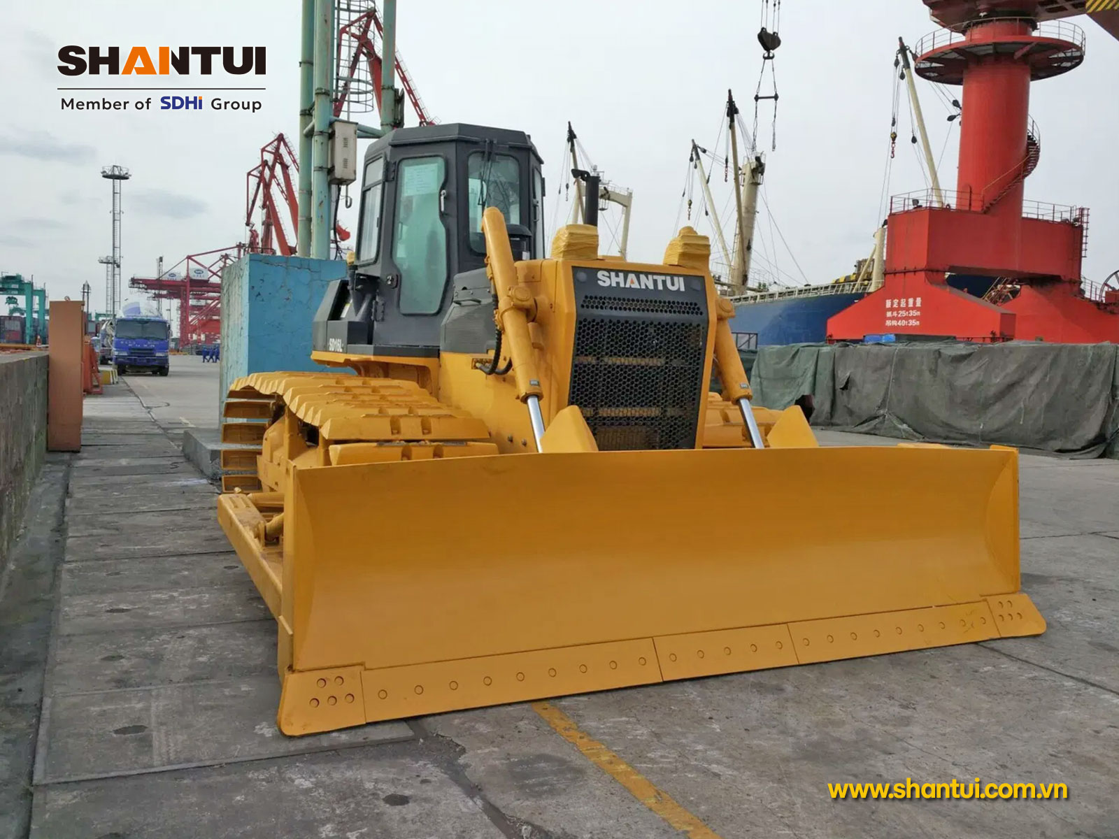 Máy ủi Shantui SD16L 18,46 tấn | Mico Group