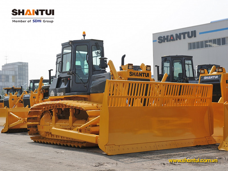 Máy ủi vệ sinh SD16R Lưỡi xúc vệ sinh 8,3m³