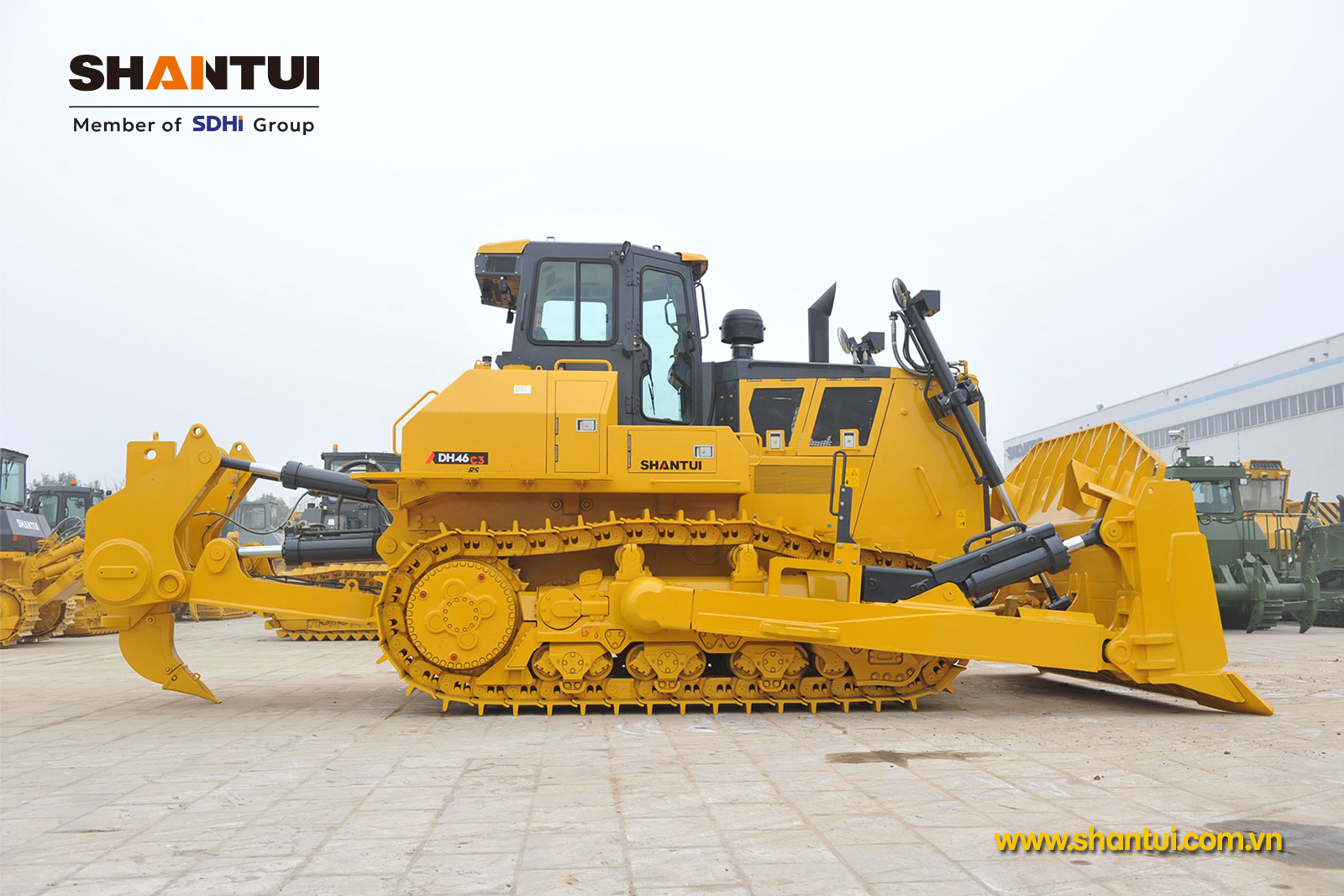 Máy ủi thủy lực Shantui DH46-C3 RS