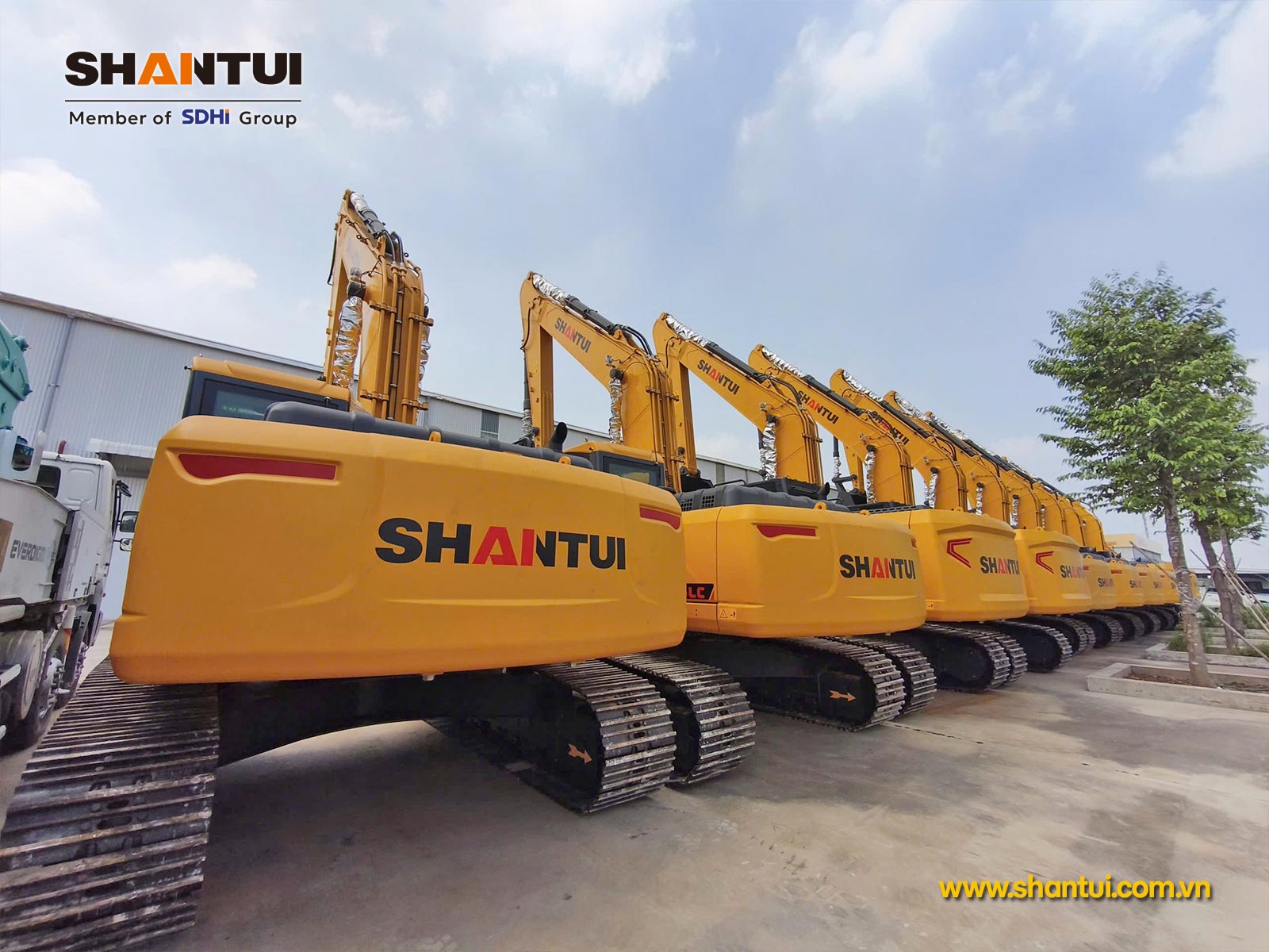 SHANTUI SE220: Cỗ máy hiệu suất cao 22 tấn đáng tin cậy cho mọi công trường