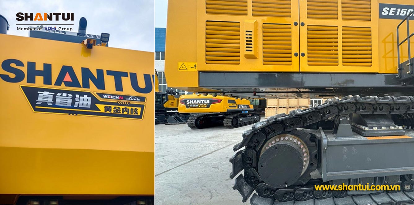Máy xúc khai thác mỏ cỡ lớn Shantui SE1500LCW
