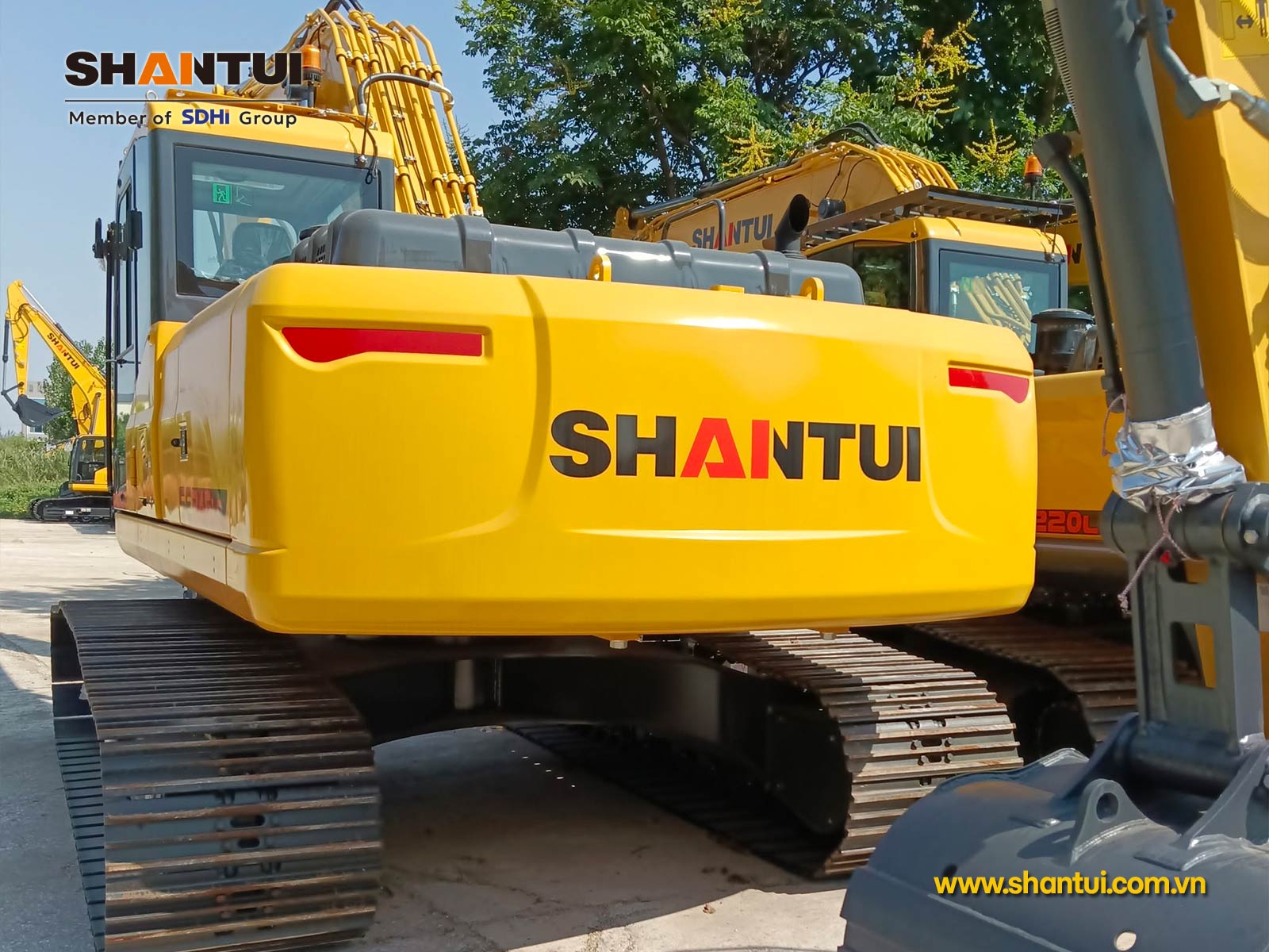 SHANTUI SE245LC 24 TẤN: Sức mạnh và linh hoạt vượt trội cho mọi dự án