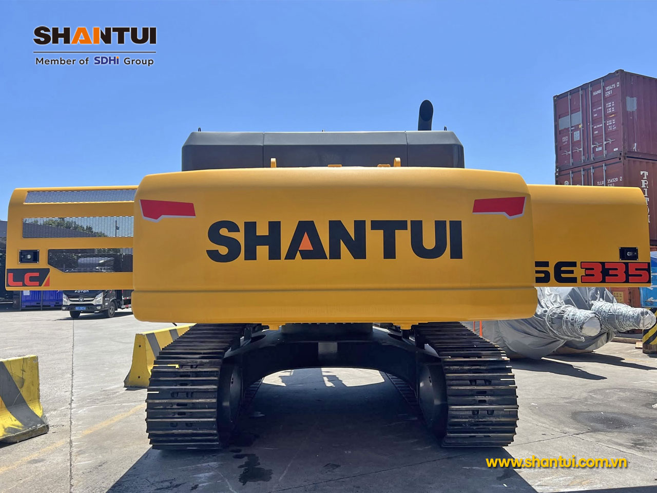 SHANTUI SE335LC: Máy xúc bánh xích 34,5 tấn lý tưởng cho các dự án quy mô vừa và lớn