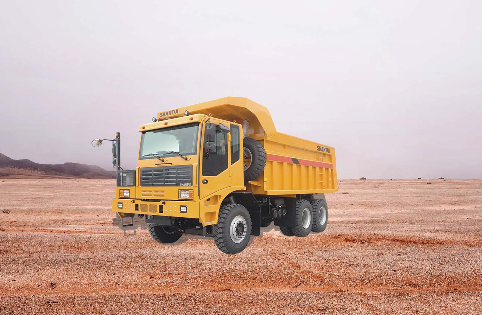 Xe ben chạy mỏ Shantui SK95-C2A 100 tấn