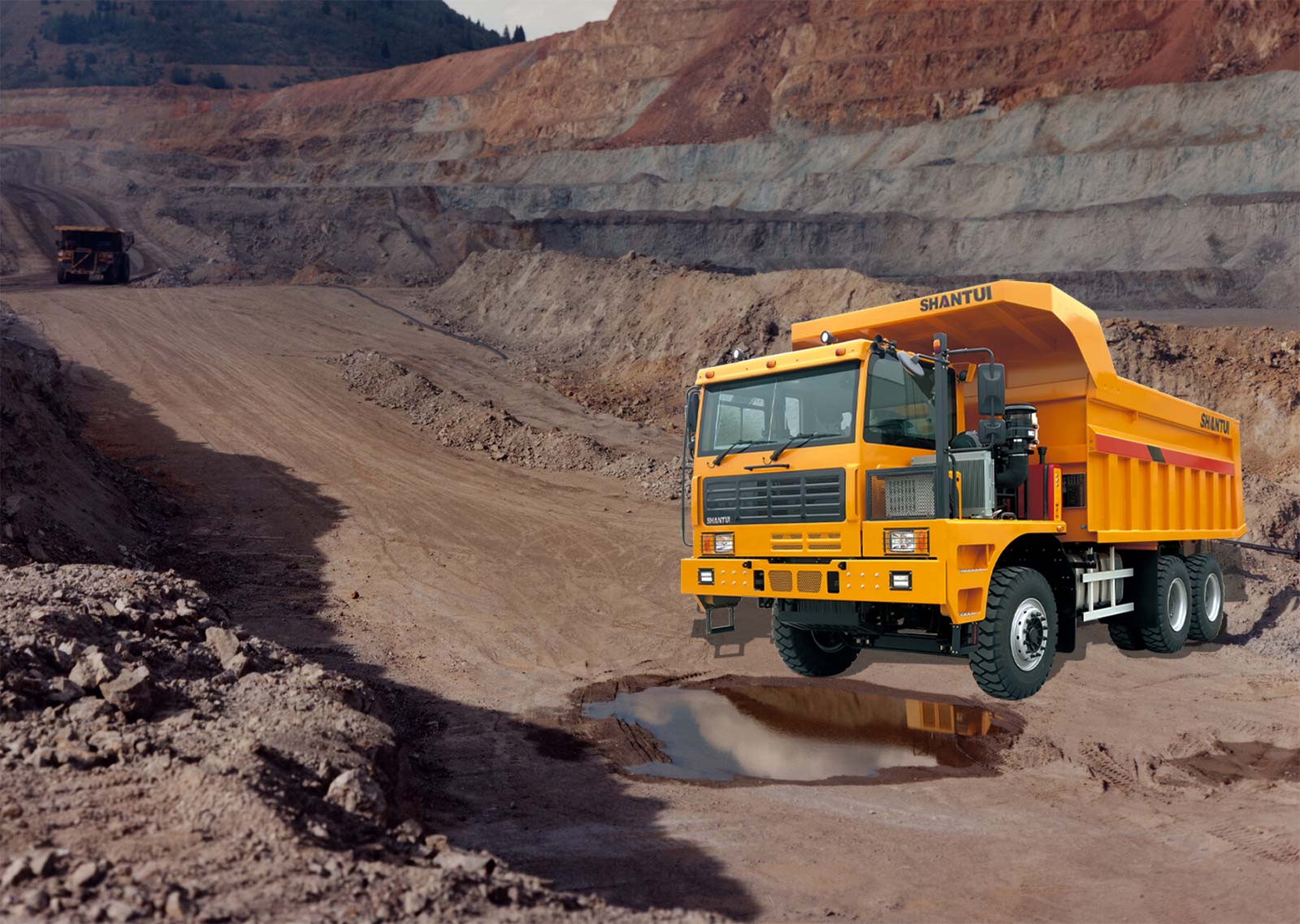 XE BEN CHẠY MỎ SHANTUI SK105-C2A