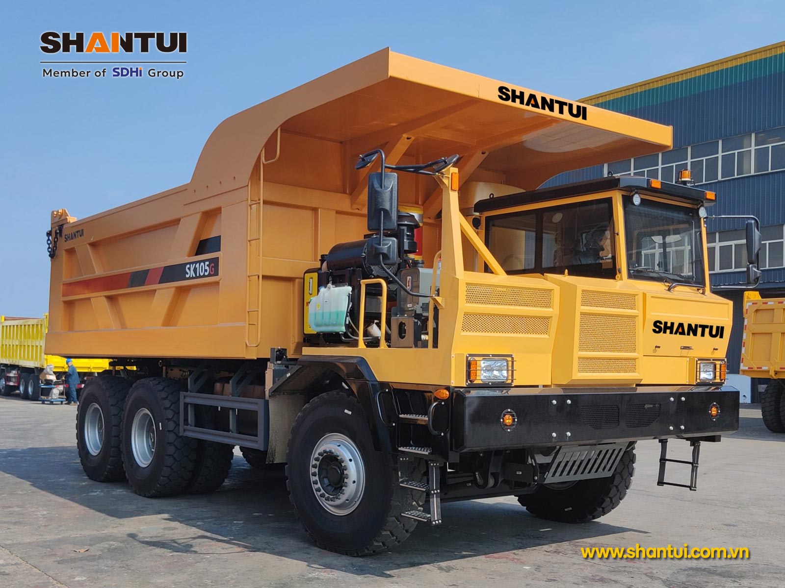 SHANTUI SK105G: Xe tải khai thác mỏ chinh phục các hầm mỏ khắc nghiệt nhất