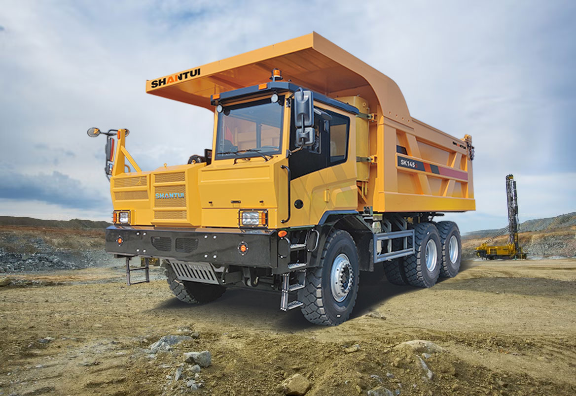 XE BEN CHẠY MỎ SHANTUI SK145-G