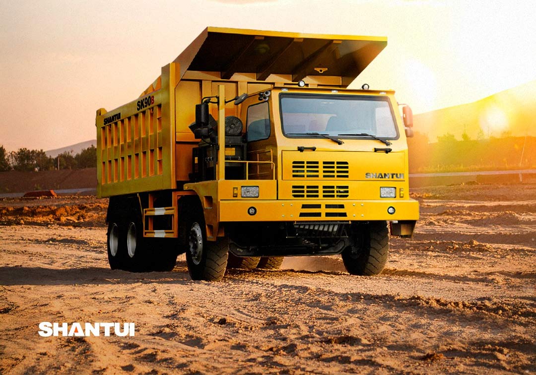ĐẶC ĐIỂM XE BEN CHẠY MỎ SHANTUI SK90-B
