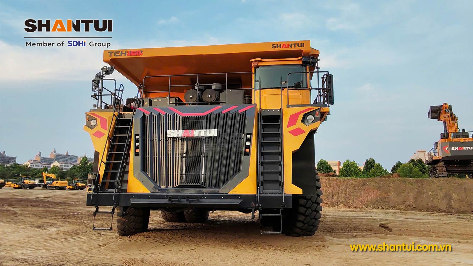 SHANTUI TEH160 | Xe tải khai thác mỏ Hybrid cho tương lai xanh