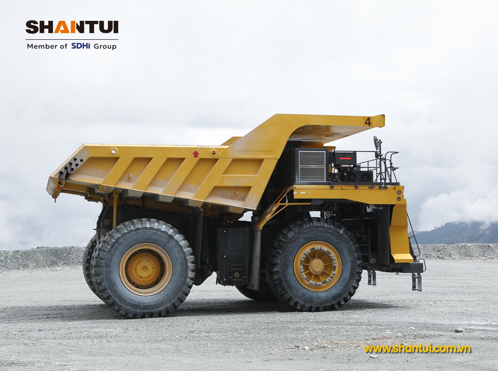 SHANTUI TEH160: Xe tải khai thác mỏ Hybrid cho tương lai xanh