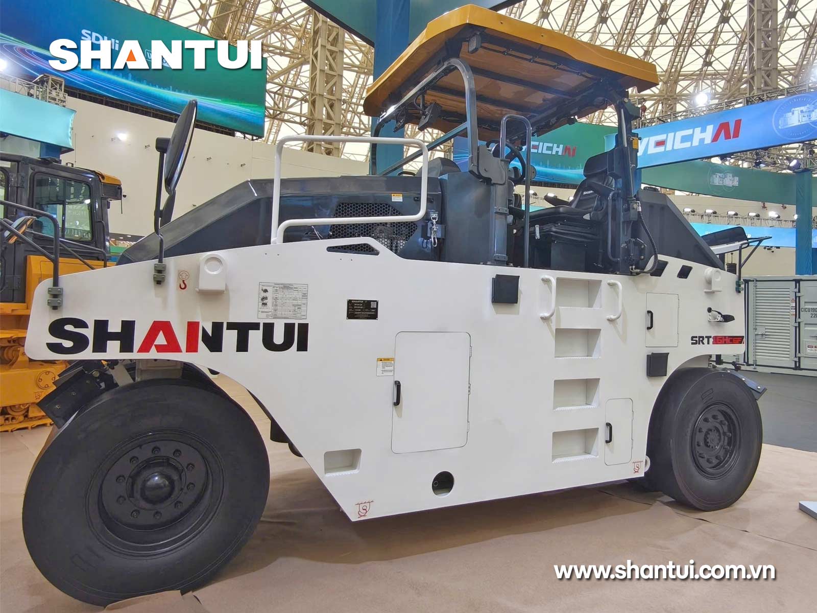 XE LU LỐP THÔNG MINH SHANTUI SRT16H-C6F