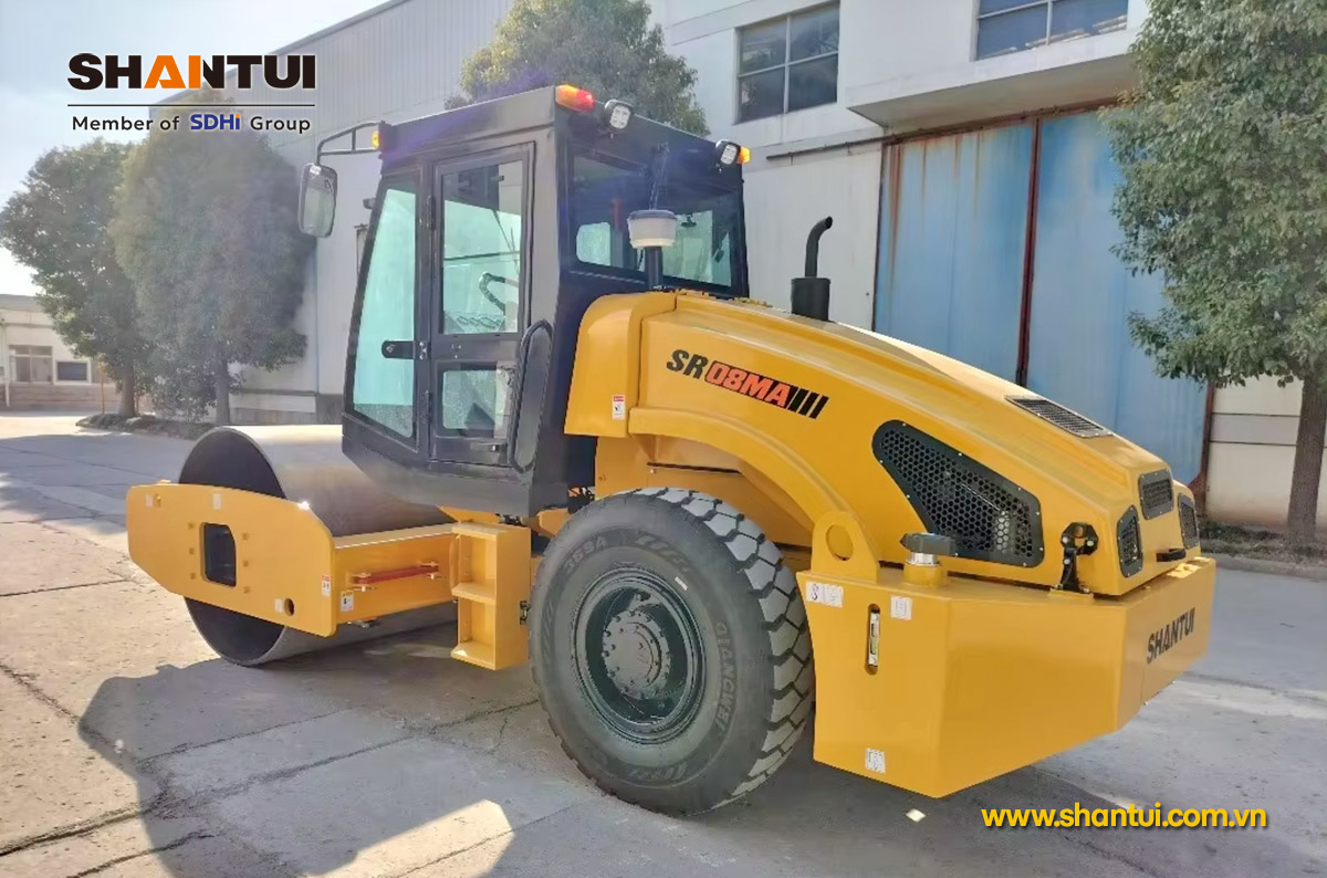 Xe lu rung Shantui SR08MA 8 tấn