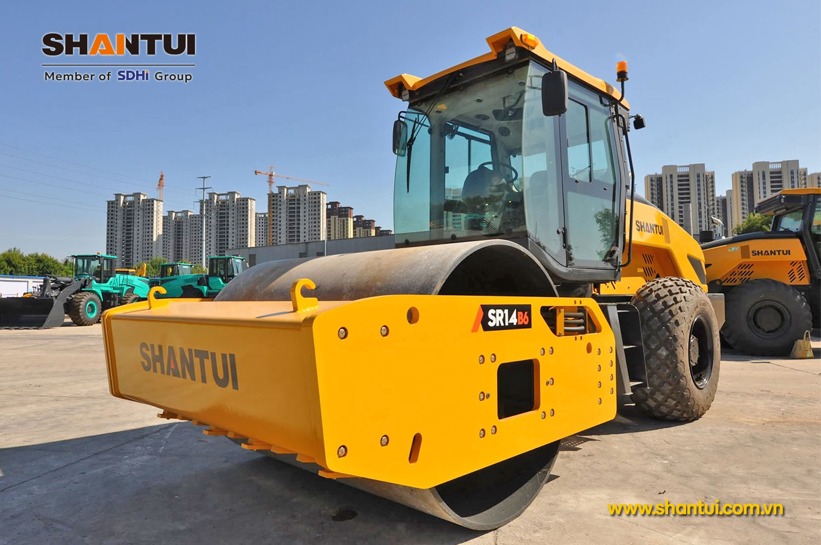 XE LU RUNG SR14-B6 14 TẤN | SHANTUI VIỆT NAM