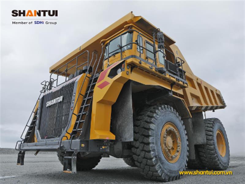 SHANTUI TEH160: Xe tải khai thác mỏ Hybrid cho tương lai xanh