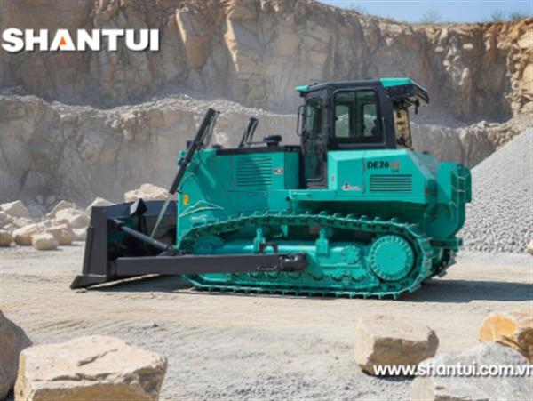 SHANTUI DE26-X2: Máy ủi chạy điện cỡ lớn đầu tiên trên thế giới