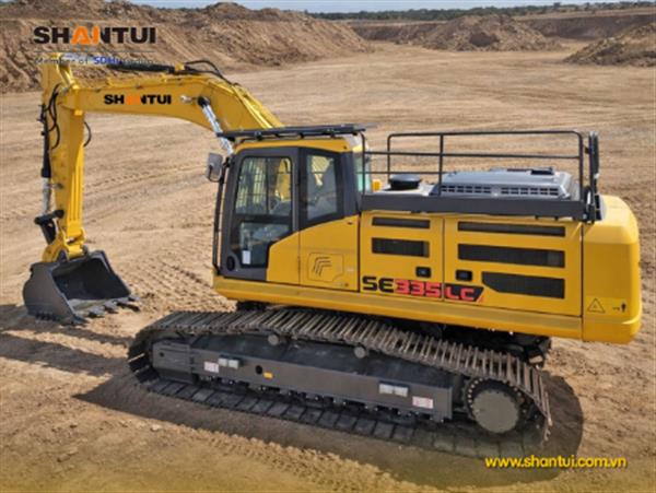 SHANTUI SE335LC: Máy xúc bánh xích 34,5 tấn lý tưởng cho các dự án quy mô vừa và lớn