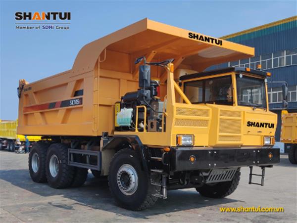 SHANTUI SK105G: Xe tải khai thác mỏ chinh phục các hầm mỏ khắc nghiệt nhất