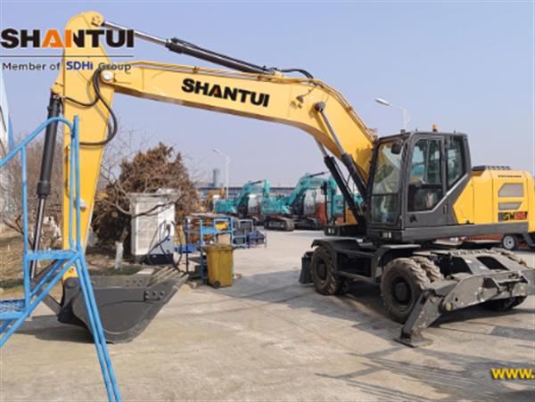 SHANTUI SW210: Đánh giá Máy xúc bánh lốp đào đất 21,9 tấn