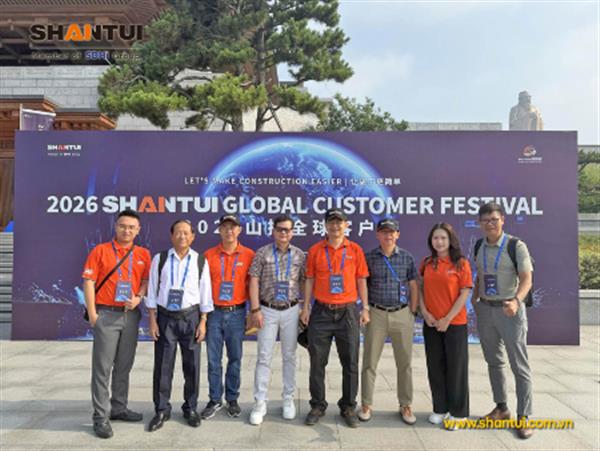 SHANTUI GLOBAL: Cán bộ MICO GROUP tham dự Lễ hội Khách hàng Toàn cầu Shantui 2026