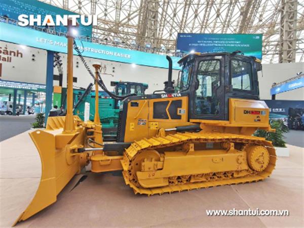 Hệ thống điều khiển tự động 3D cho dòng máy ủi Shantui DH