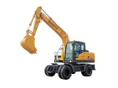 Máy xúc đào bánh lốp Shantui SW150